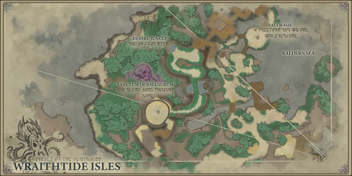 Map 2 - Upper Island